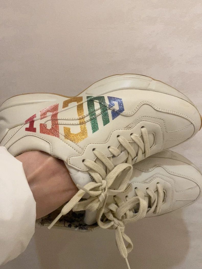 Gucci Gucci Classic Dad Sneakers Size 36 Size US 5.5 / EU 38 - 6 Thumbnail