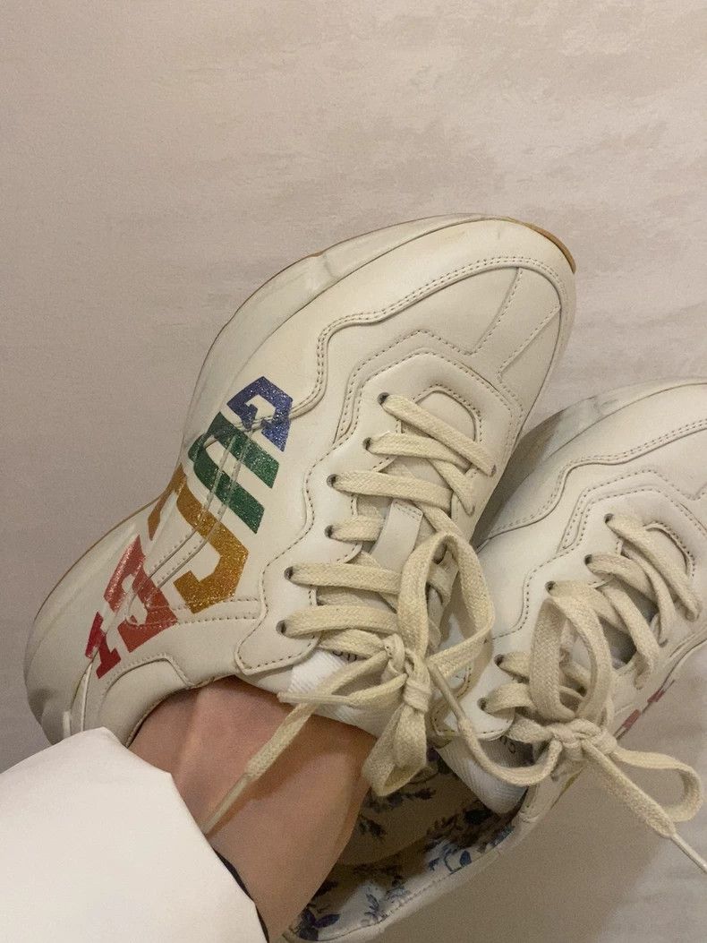 Gucci Gucci Classic Dad Sneakers Size 36 Size US 5.5 / EU 38 - 5 Thumbnail