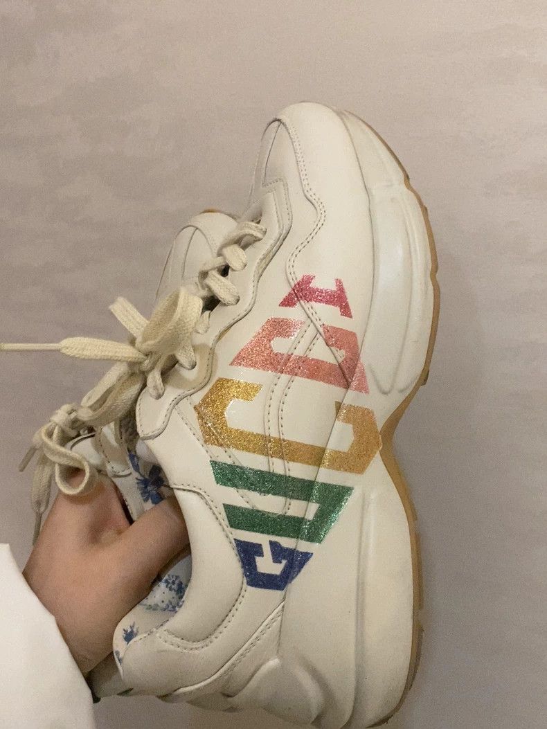 Gucci Gucci Classic Dad Sneakers Size 36 Size US 5.5 / EU 38 - 8 Thumbnail