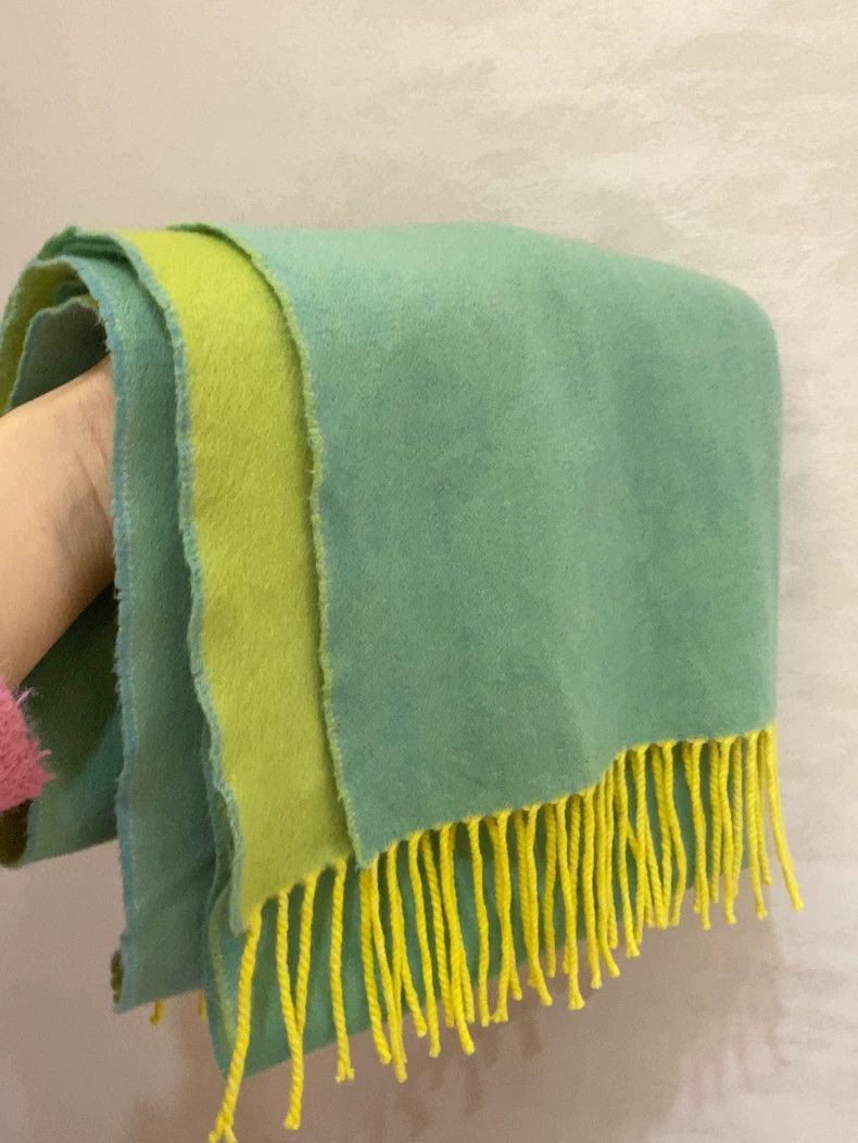Loro Piana Loro Piana Dual-Sided Cashmere Scarf Size ONE SIZE - 5 Thumbnail