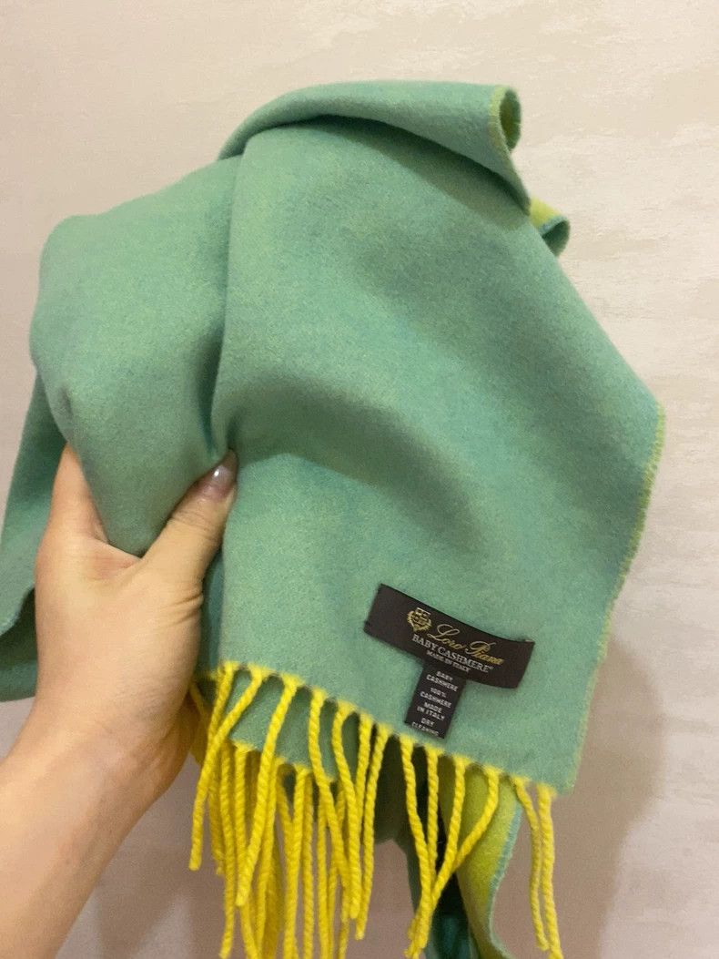 Loro Piana Loro Piana Dual-Sided Cashmere Scarf Size ONE SIZE - 9 Thumbnail