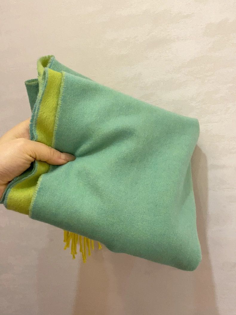 Loro Piana Loro Piana Dual-Sided Cashmere Scarf Size ONE SIZE - 7 Thumbnail