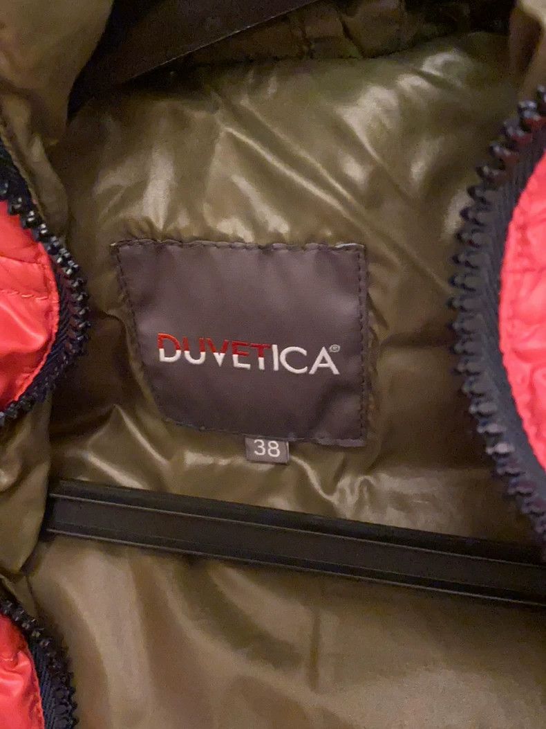 Moncler Duvetica Red Puffer Vest Size 38 Size US S / EU 44-46 / 1 - 2 Thumbnail
