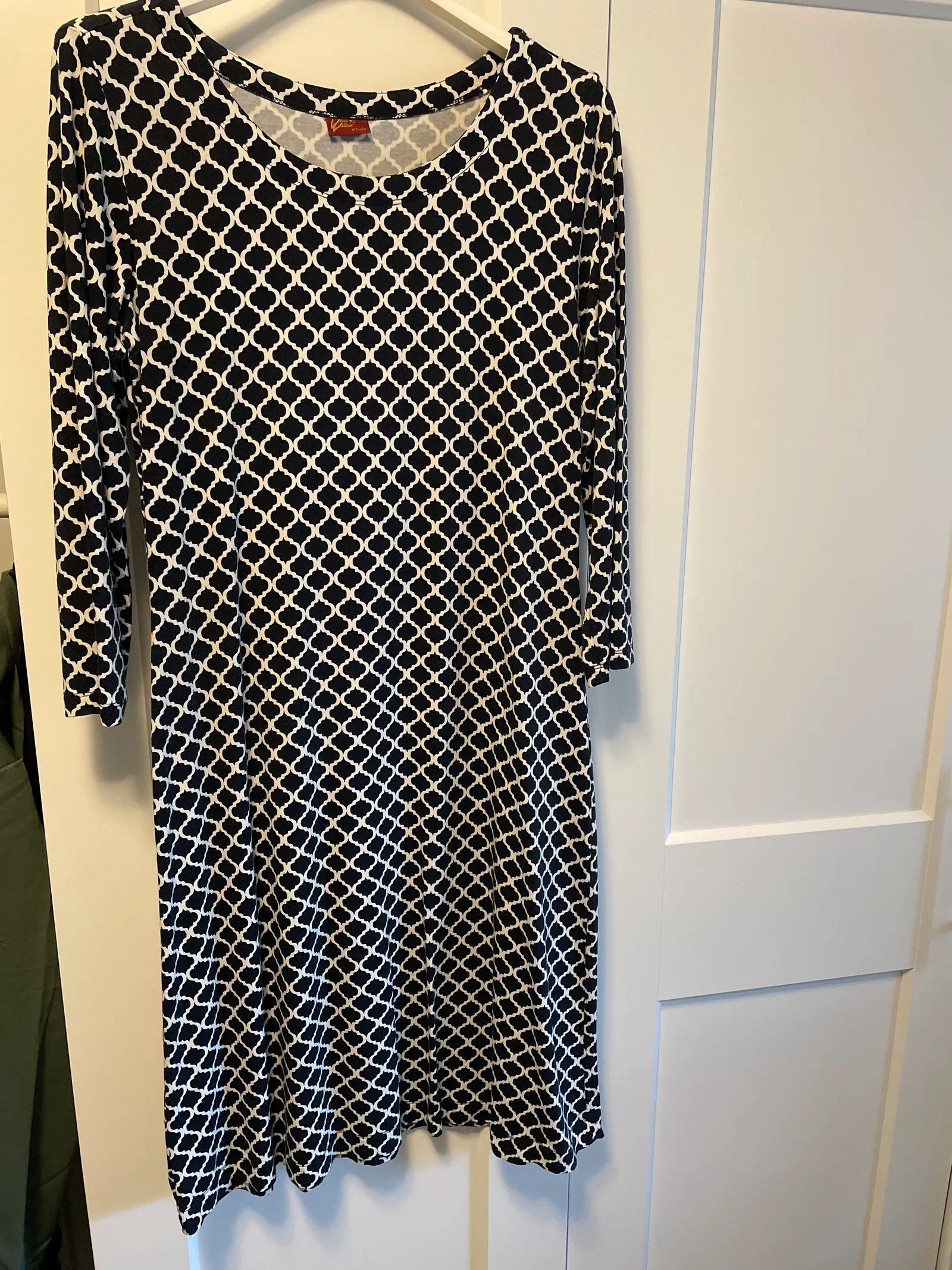 Velour Vera Velour Dress Size M / US 6-8 / IT 42-44 - 3 Thumbnail