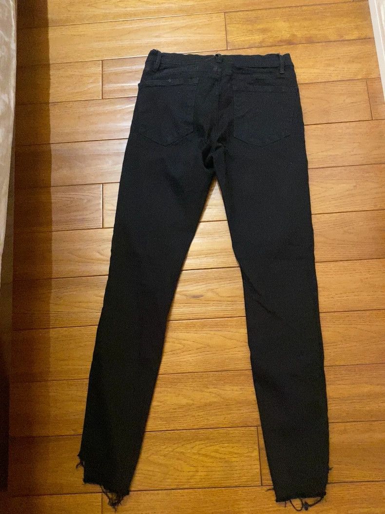 Levi's Frame Classic Irregular Frayed Denim Pants Size US 27 - 6 Thumbnail