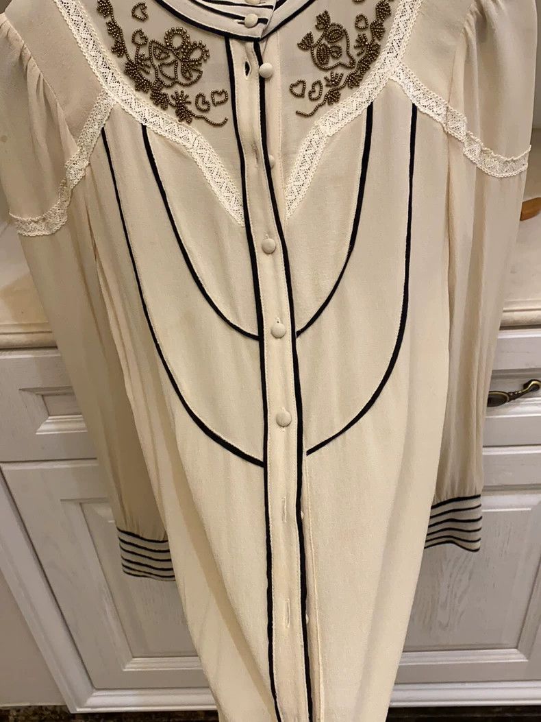 The Row Elegant Silk Shirt with Intricate Details Size US M / EU 48-50 / 2 - 4 Thumbnail