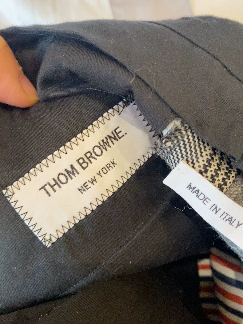 Thom Browne THOM BROWNE Color Block Wool Pants Size US 26 / EU 42 - 5 Thumbnail