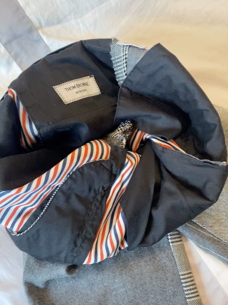 Thom Browne THOM BROWNE Color Block Wool Pants Size US 26 / EU 42 - 9 Thumbnail
