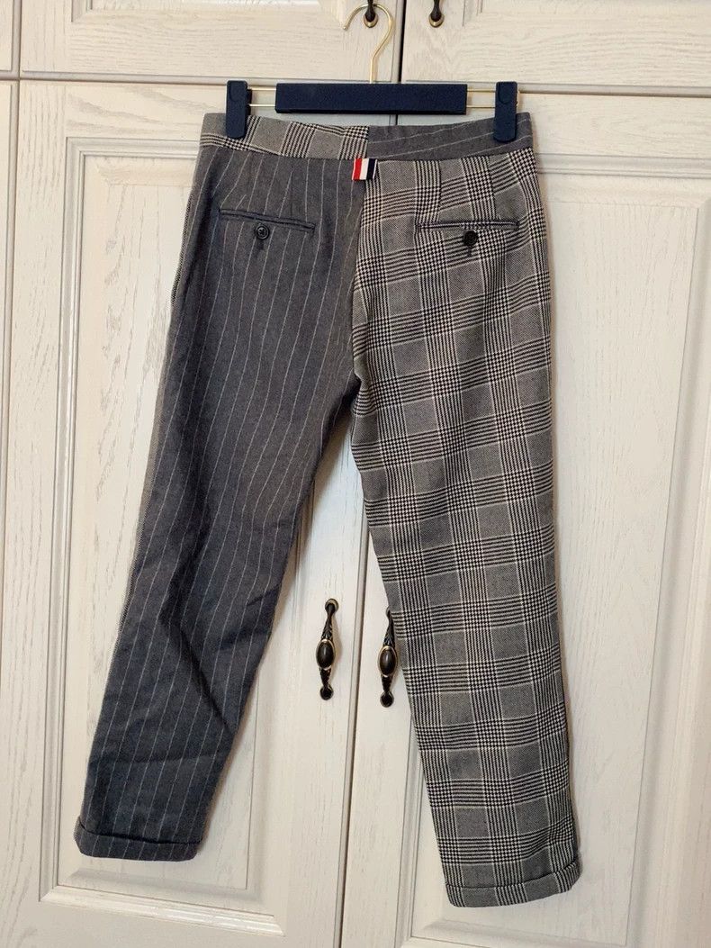 Thom Browne THOM BROWNE Color Block Wool Pants Size US 26 / EU 42 - 3 Thumbnail
