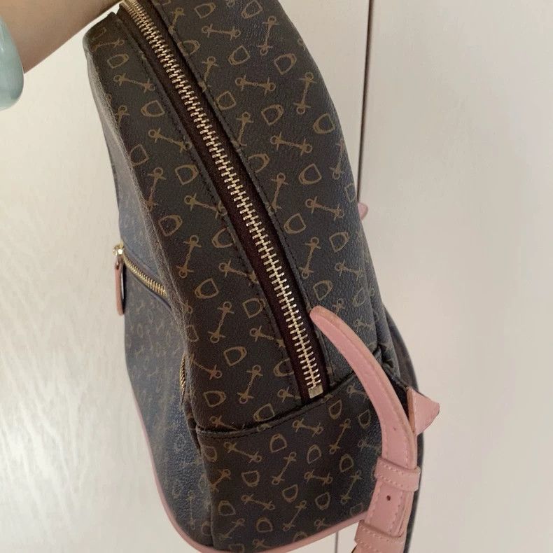 Louis Vuitton Stylish Fashionable Double Shoulder Backpack Size ONE SIZE - 3 Thumbnail