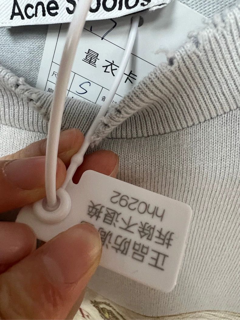 Acne Studios Acne Studios Long Sleeve T-Shirt with Layered Look Size US S / EU 44-46 / 1 - 6 Thumbnail