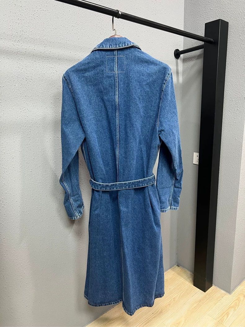 Balenciaga Balenciaga Denim Robe Coat Size US XS / EU 42 / 0 - 2 Thumbnail