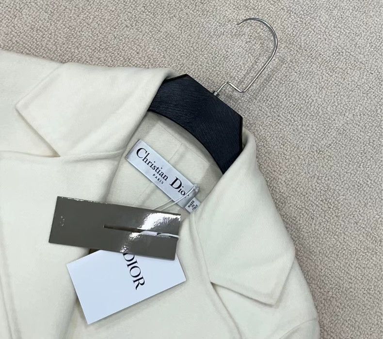 Dior Dior Double-Breasted Cashmere Blend Coat Size US S / EU 44-46 / 1 - 3 Thumbnail