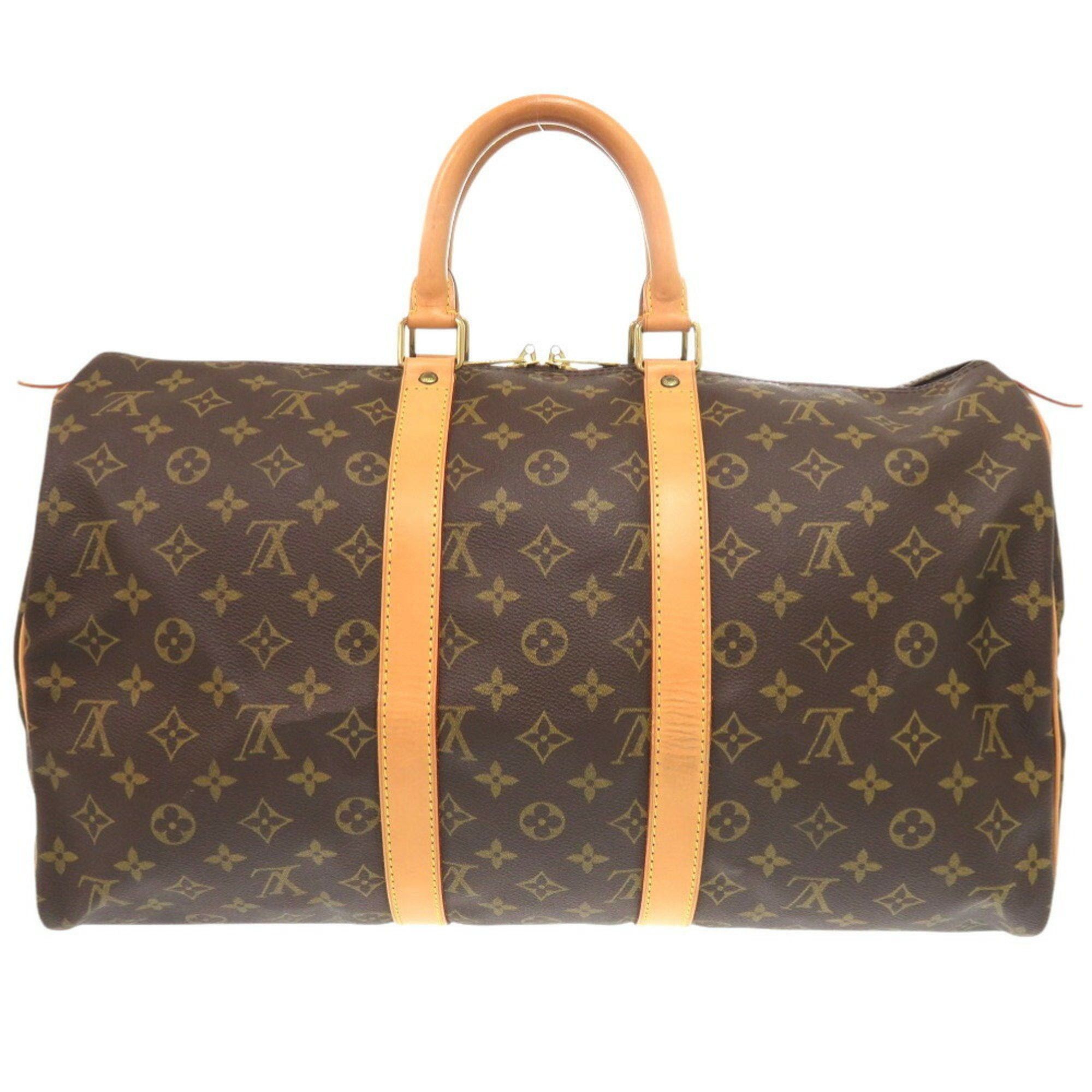 Louis Vuitton Louis Vuitton Keepall 45 Monogram M41428 Boston Bag LV 1154 LOUIS VUITTON Size ONE SIZE - 3 Thumbnail