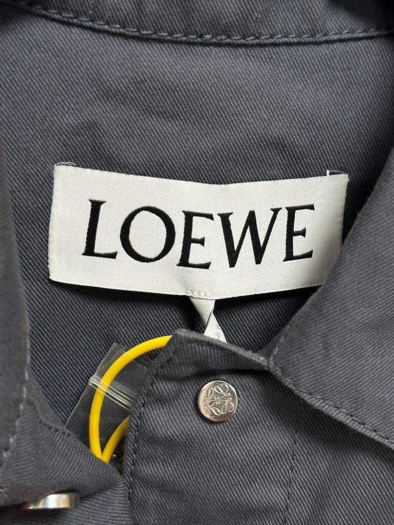 Loewe Loewe Short Jacket with Logo and Leather Sleeves Size US M / EU 48-50 / 2 - 4 Thumbnail