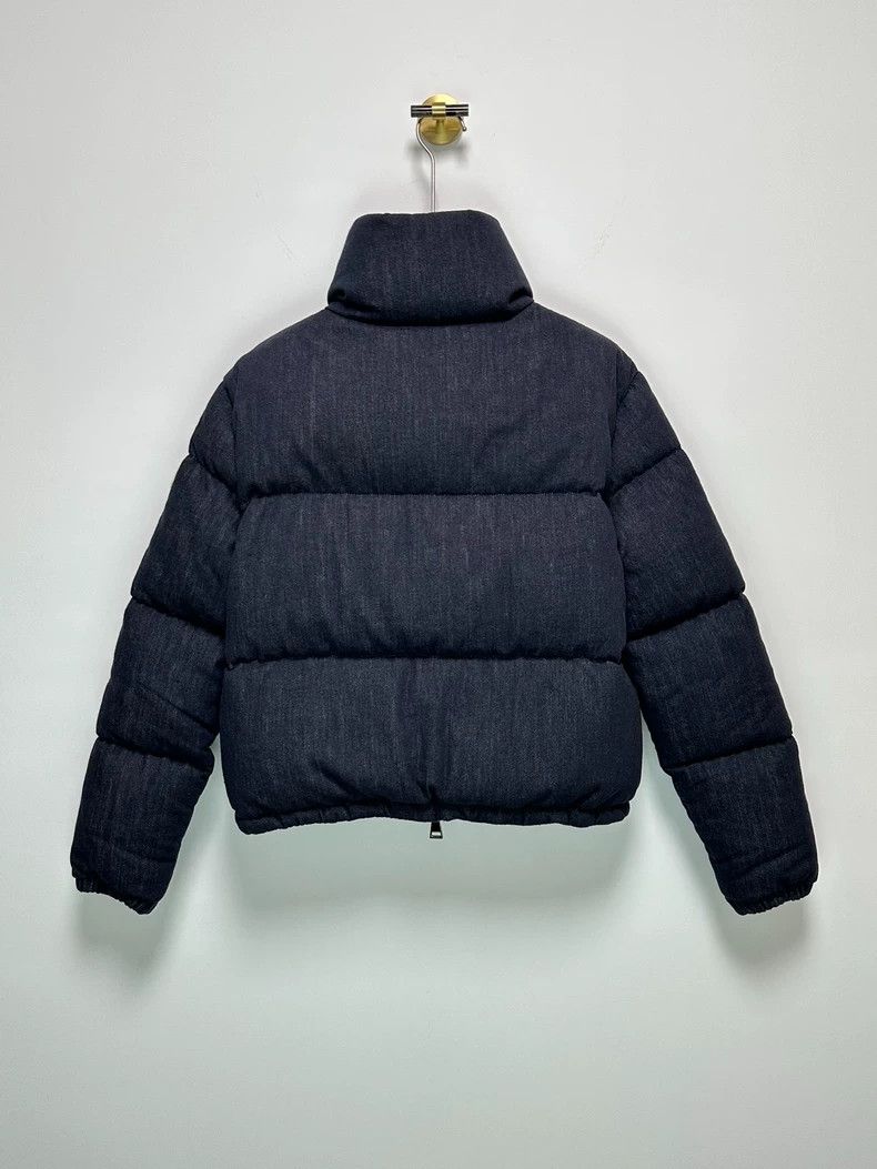 Moncler Moncler Short Sleeve Denim Puffer Jacket Size US L / EU 52-54 / 3 - 2 Thumbnail