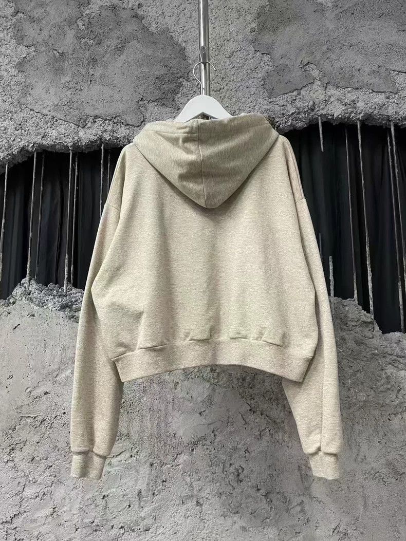 Celine Celine Oatmeal Hooded Sweatshirt Size L Size US L / EU 52-54 / 3 - 2 Thumbnail