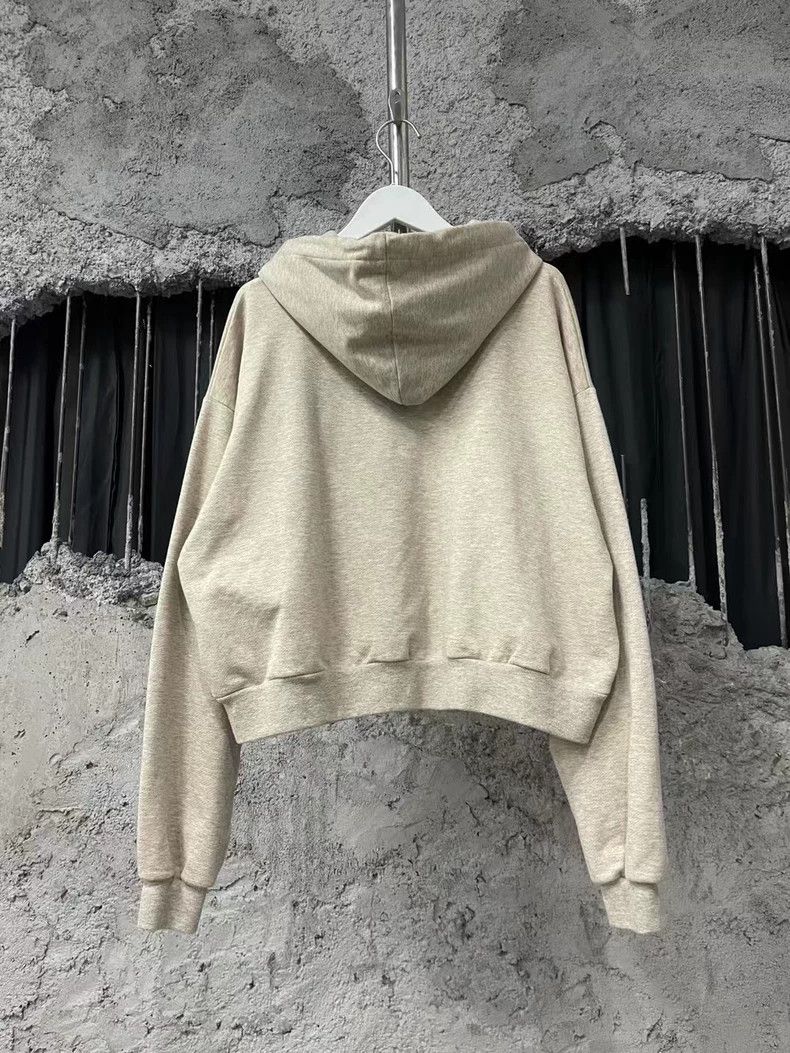 Celine Celine Oatmeal Hooded Sweatshirt Size L Size US L / EU 52-54 / 3 - 3 Thumbnail