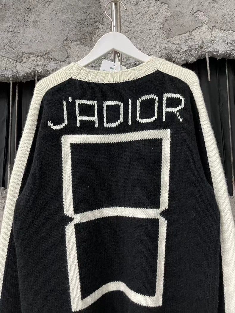 Dior Dior Black and White Panda Sweater Size US S / EU 44-46 / 1 - 3 Thumbnail
