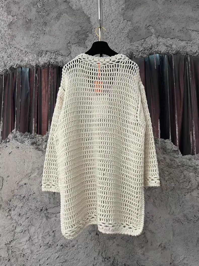 Celine Celine Hollow Knit Sweater with Drawstring Size US S / EU 44-46 / 1 - 2 Thumbnail