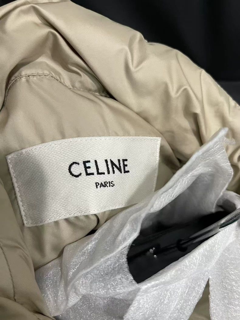 Celine Celine Beige Padded Quilted Vest Jacket Size US S / EU 44-46 / 1 - 6 Thumbnail