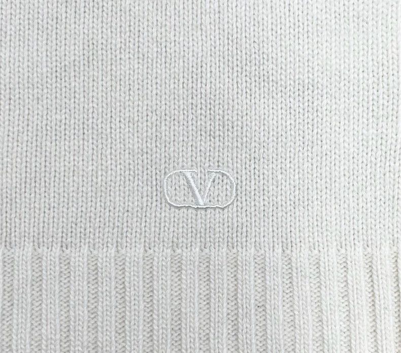 Valentino Valentino White Lace Wool Knit Cardigan Size US S / EU 44-46 / 1 - 5 Thumbnail