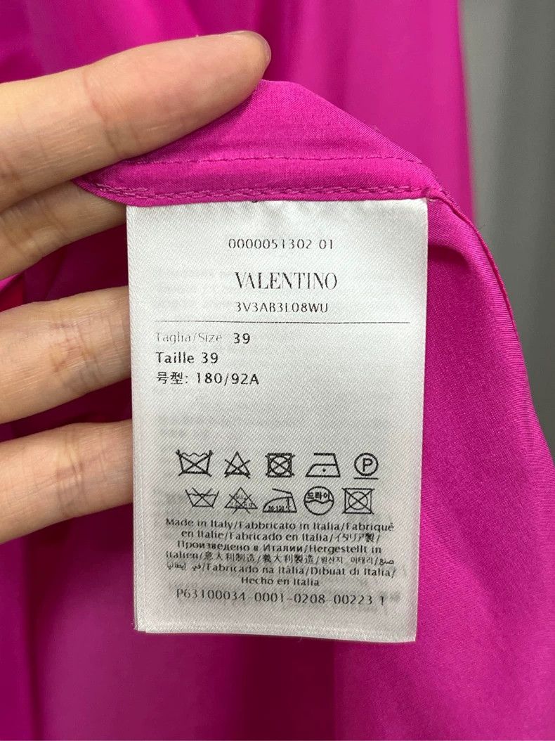 Valentino Valentino Pink Long Sleeve Blouse Size US M / EU 48-50 / 2 - 3 Thumbnail