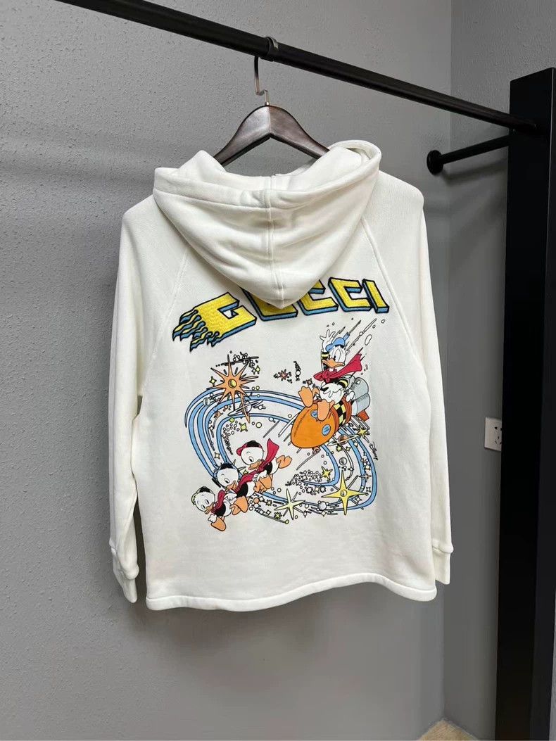 Gucci Gucci Disney Embroidered Half-Zip Hoodie Size US XS / EU 42 / 0 - 2 Thumbnail
