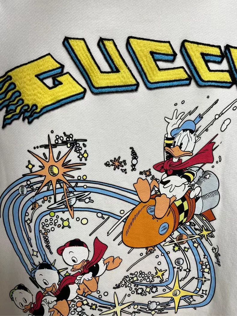 Gucci Gucci Disney Embroidered Half-Zip Hoodie Size US XS / EU 42 / 0 - 4 Thumbnail