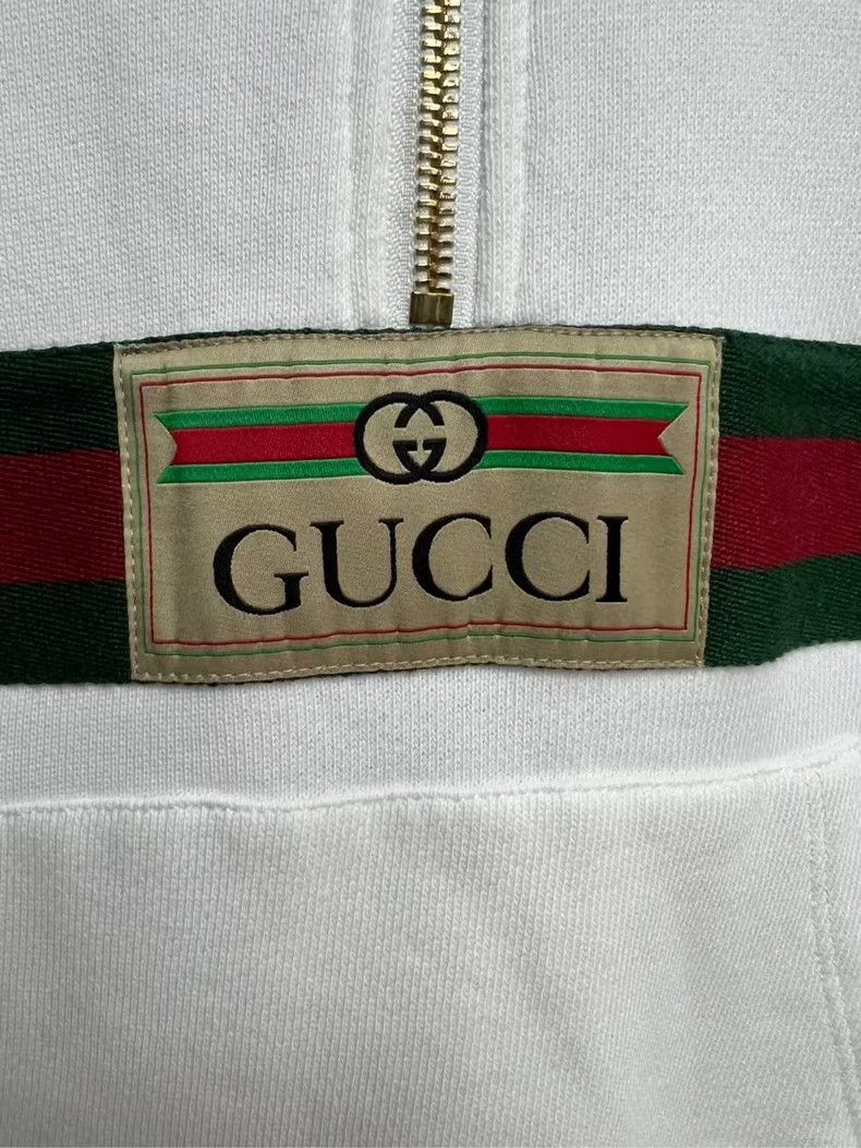 Gucci Gucci Disney Embroidered Half-Zip Hoodie Size US XS / EU 42 / 0 - 3 Thumbnail