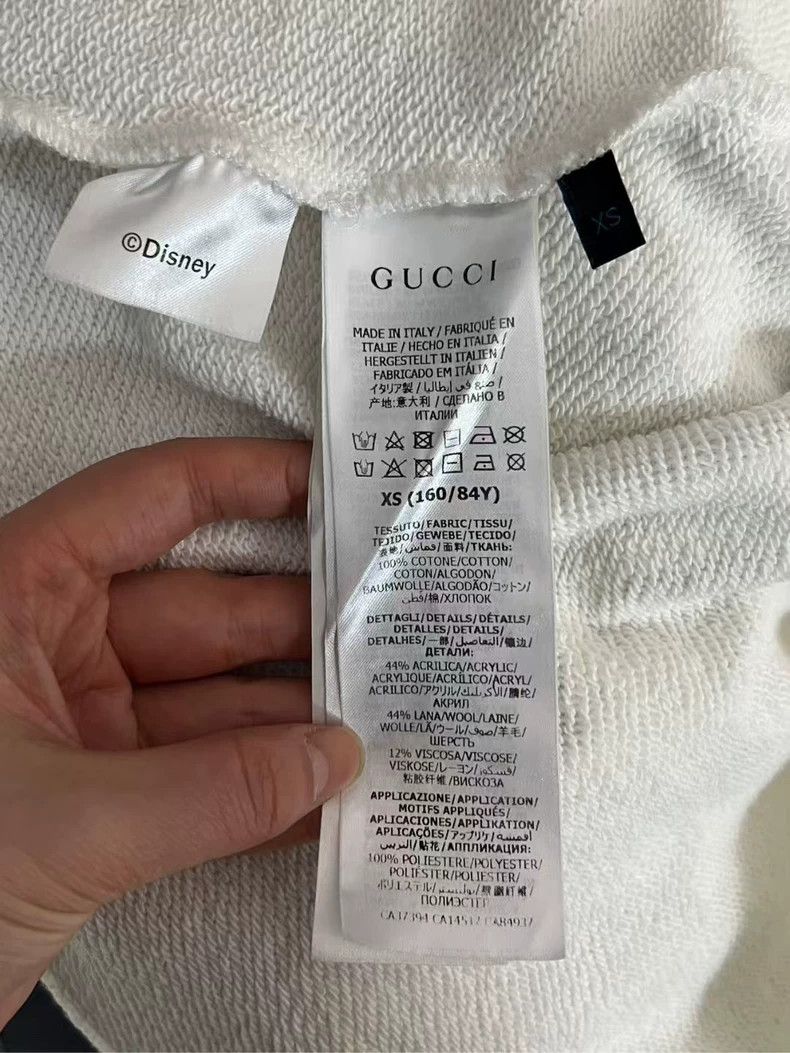Gucci Gucci Disney Embroidered Half-Zip Hoodie Size US XS / EU 42 / 0 - 5 Thumbnail