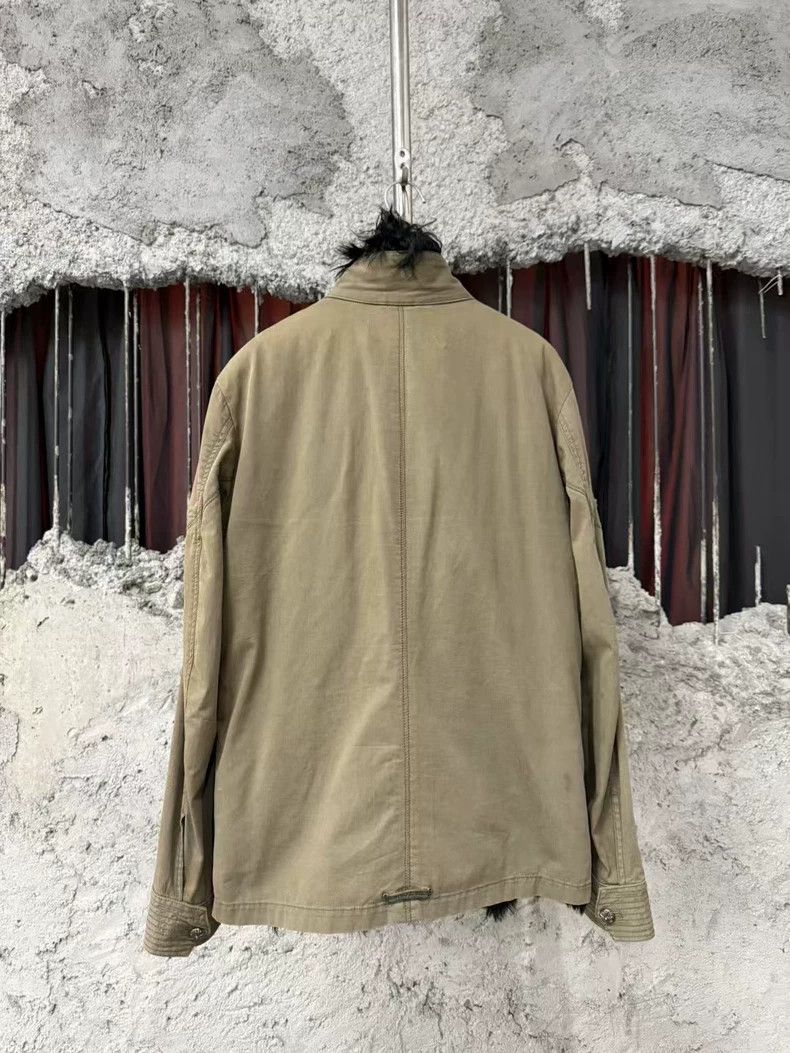 Chrome Hearts Chrome Hearts Military Green Fur Jacket Size US M / EU 48-50 / 2 - 2 Thumbnail