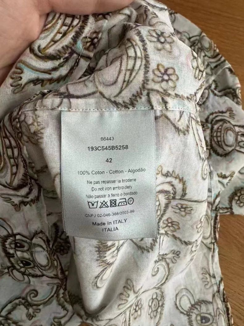 Dior Dior Kenny Scarf Monkey Short Sleeve Shirt Size US L / EU 52-54 / 3 - 4 Thumbnail