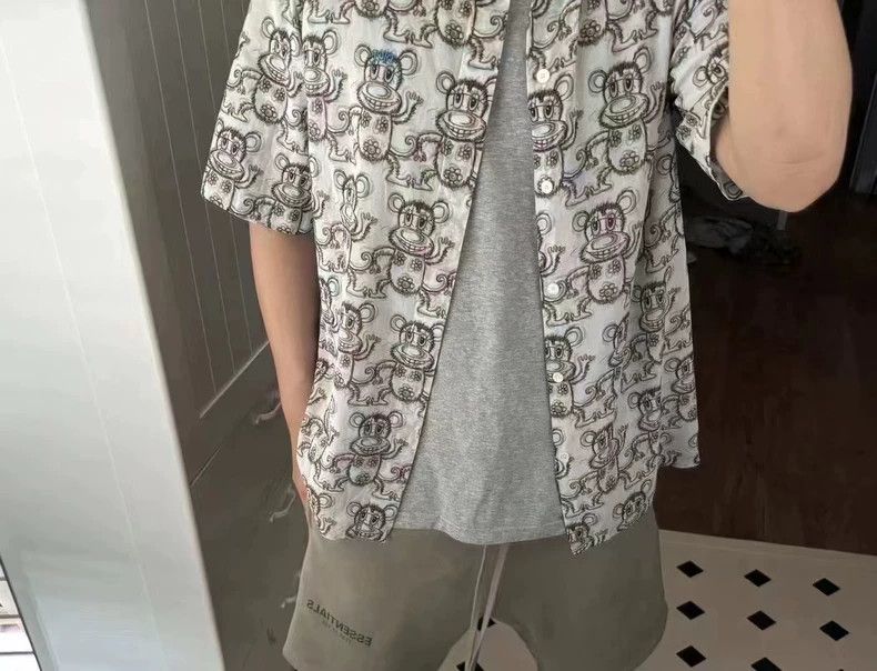 Dior Dior Kenny Scarf Monkey Short Sleeve Shirt Size US L / EU 52-54 / 3 - 5 Thumbnail