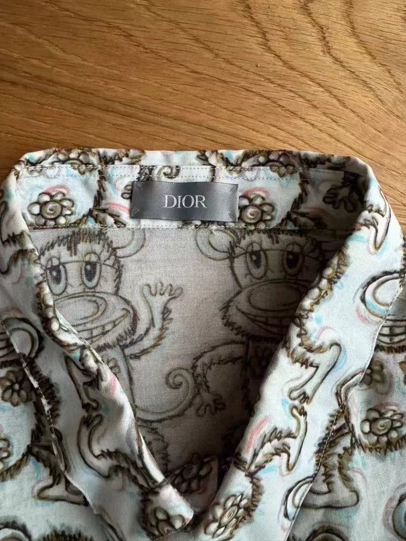 Dior Dior Kenny Scarf Monkey Short Sleeve Shirt Size US L / EU 52-54 / 3 - 3 Thumbnail