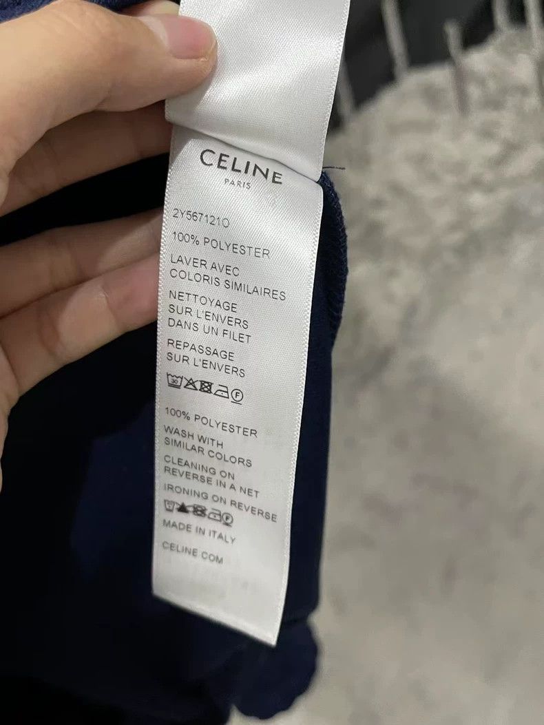 Celine Celine Deep Blue Zipper Jacket Outerwear Size US S / EU 44-46 / 1 - 8 Thumbnail
