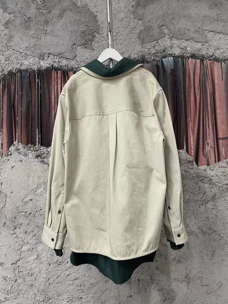 Bottega Veneta Bottega Veneta New Double Layer Shirt Jacket Size US L / EU 52-54 / 3 - 2 Thumbnail