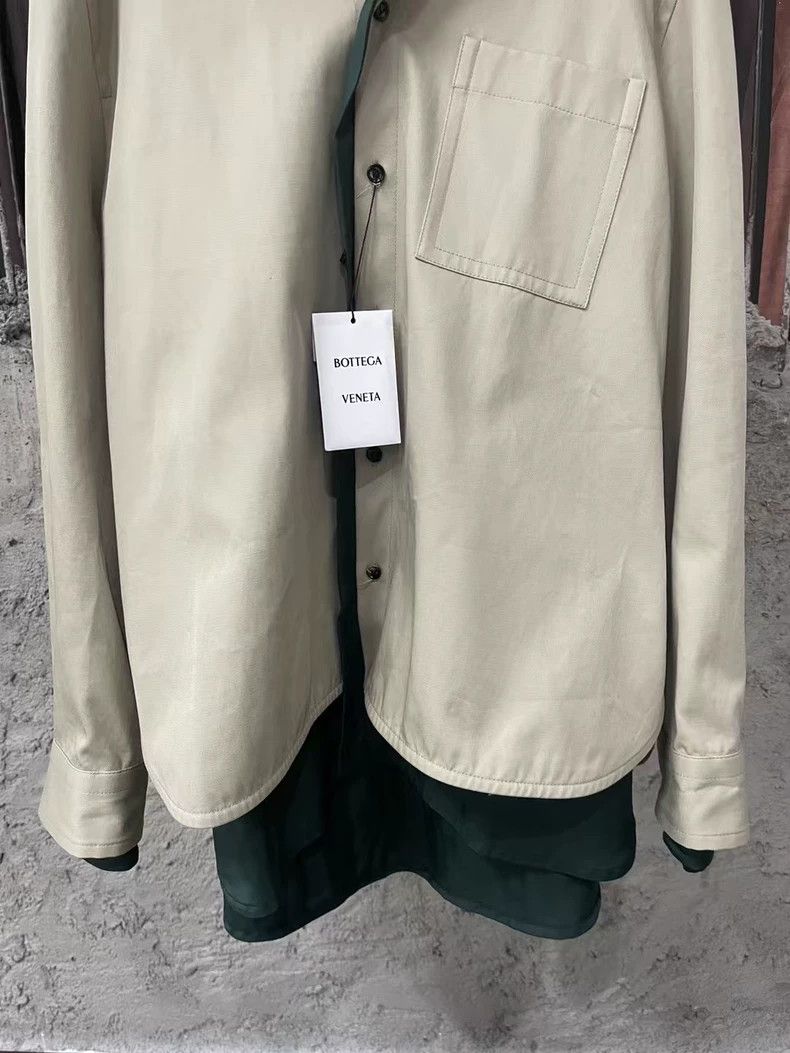 Bottega Veneta Bottega Veneta New Double Layer Shirt Jacket Size US L / EU 52-54 / 3 - 4 Thumbnail