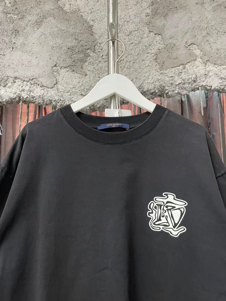 Louis Vuitton Louis Vuitton Black and White Short Sleeve Shirt Size US XS / EU 42 / 0 - 3 Thumbnail