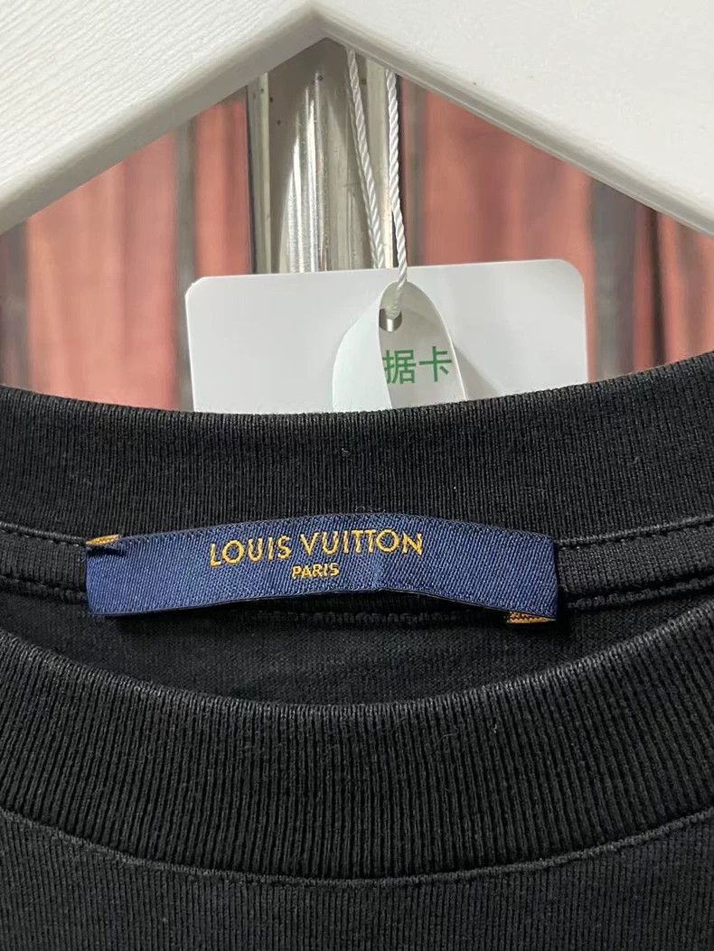 Louis Vuitton Louis Vuitton Black and White Short Sleeve Shirt Size US XS / EU 42 / 0 - 5 Thumbnail