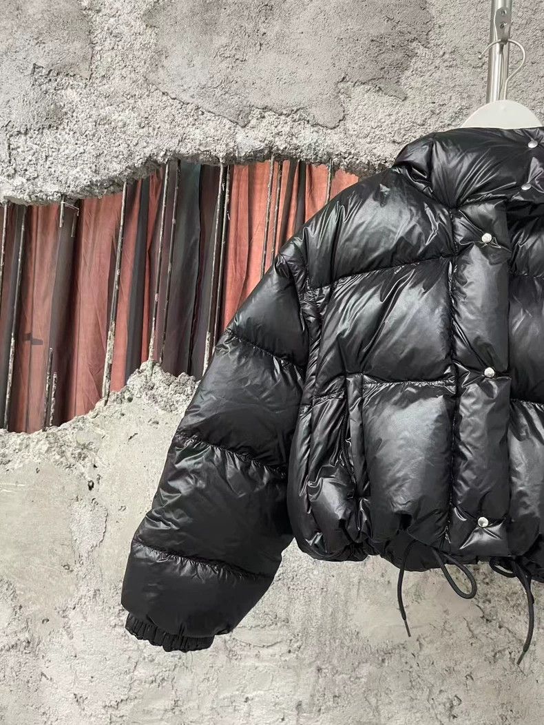 Prada Prada Black Short Puffer Jacket with Removable Sleeves Size US XS / EU 42 / 0 - 3 Thumbnail