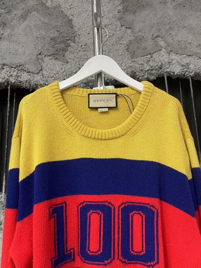 Gucci Gucci Limited Edition Color Block Sweater Size US S / EU 44-46 / 1 - 3 Thumbnail