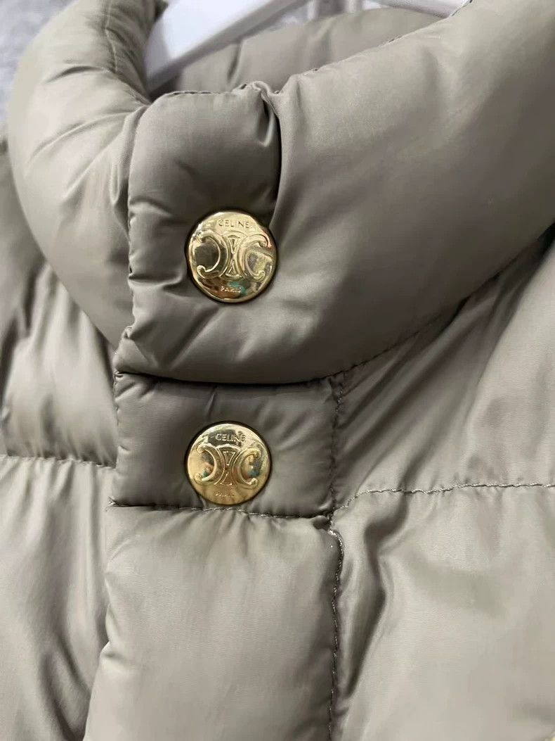 Celine Celine Padded Vest with Golden Buttons Size US S / EU 44-46 / 1 - 6 Thumbnail