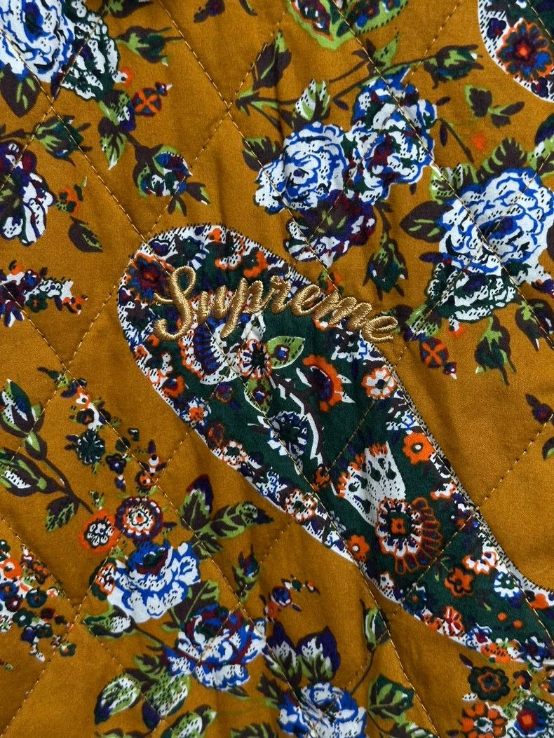 Supreme Supreme Yellow Paisley Cotton Jacket Size US L / EU 52-54 / 3 - 5 Thumbnail