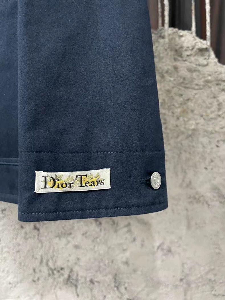 Dior Dior Denim Tears Patchwork Blazer Jacket Size US L / EU 52-54 / 3 - 5 Thumbnail
