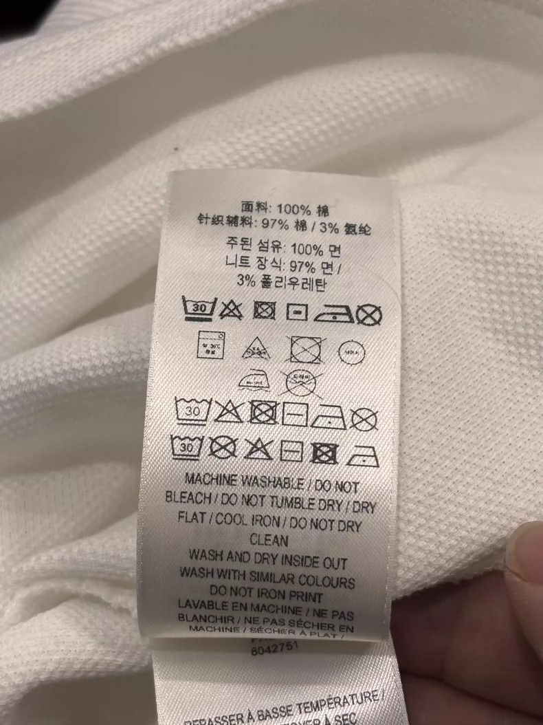 Burberry Burberry White Polo Shirt Size XS Size US XS / EU 42 / 0 - 6 Thumbnail
