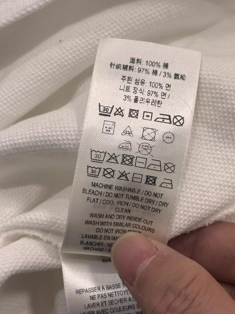 Burberry Burberry White Polo Shirt Size XS Size US XS / EU 42 / 0 - 7 Thumbnail