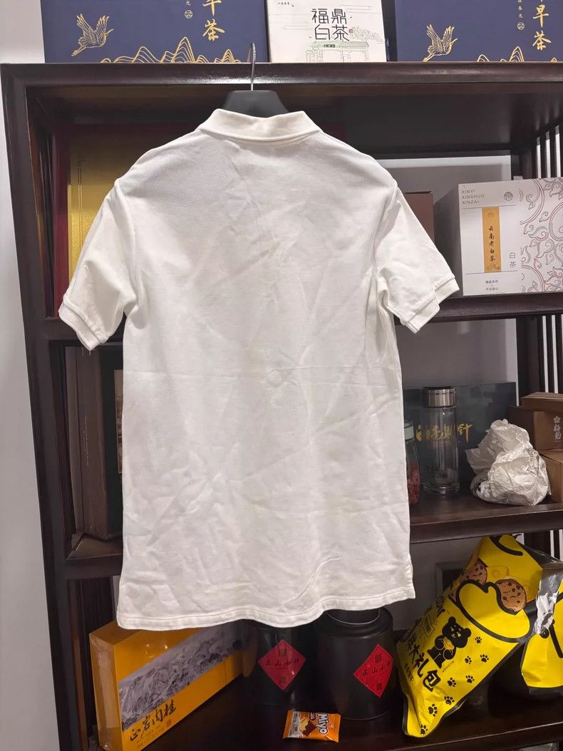Burberry Burberry White Polo Shirt Size XS Size US XS / EU 42 / 0 - 2 Thumbnail