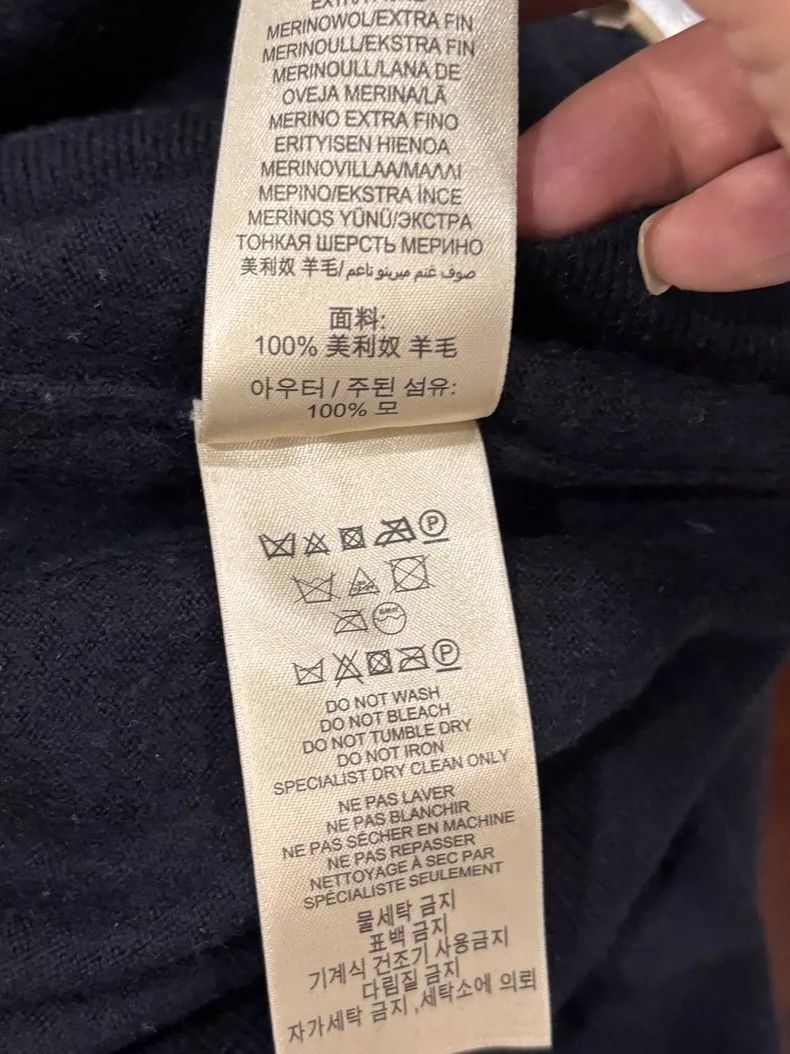 Burberry Burberry Wool Sweater with Flaws Size XL Size US XL / EU 56 / 4 - 7 Thumbnail