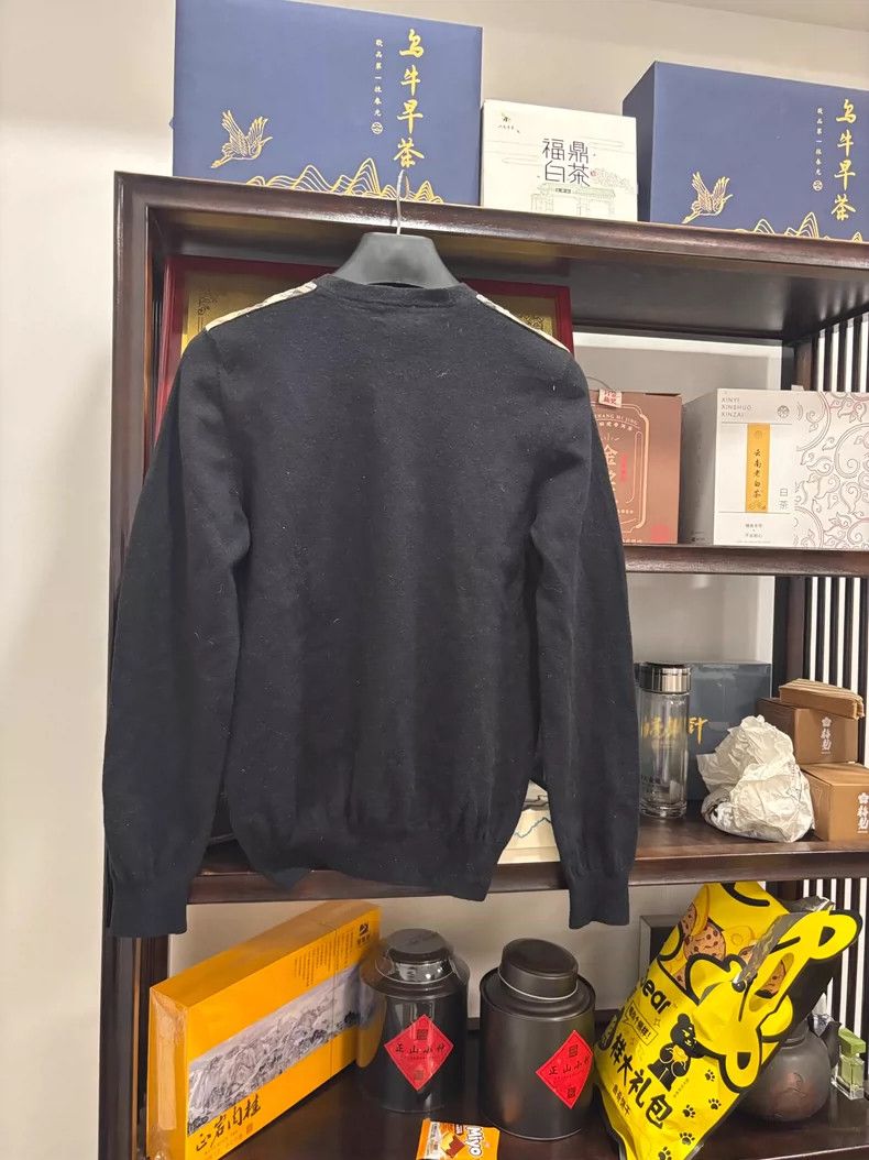 Burberry Burberry Wool Sweater with Flaws Size XL Size US XL / EU 56 / 4 - 2 Thumbnail